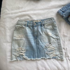 Hollister Jean skirt